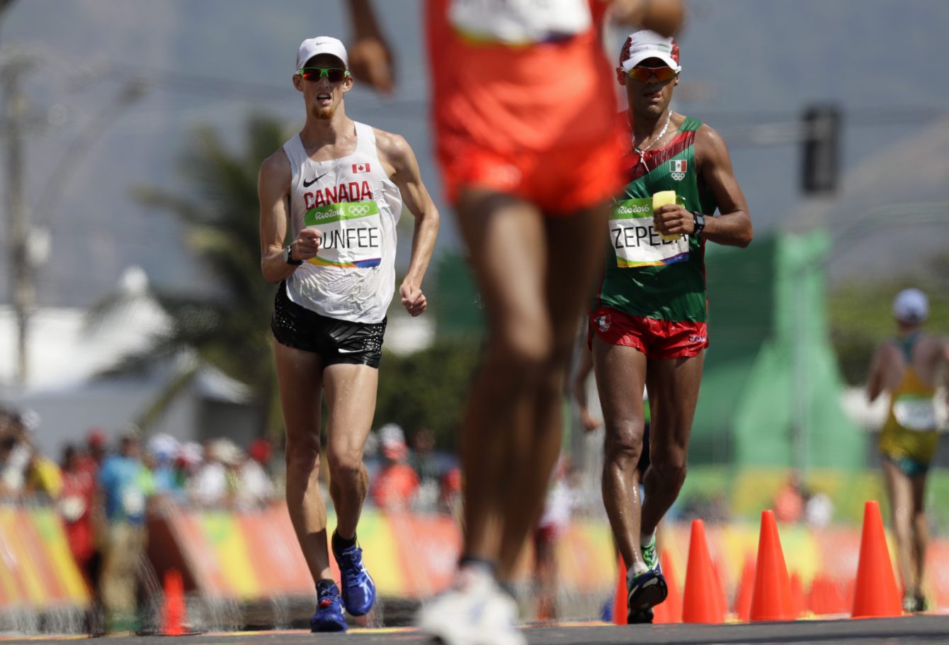 Equipe Canada - course - Evan Dunfee - Rio 2016