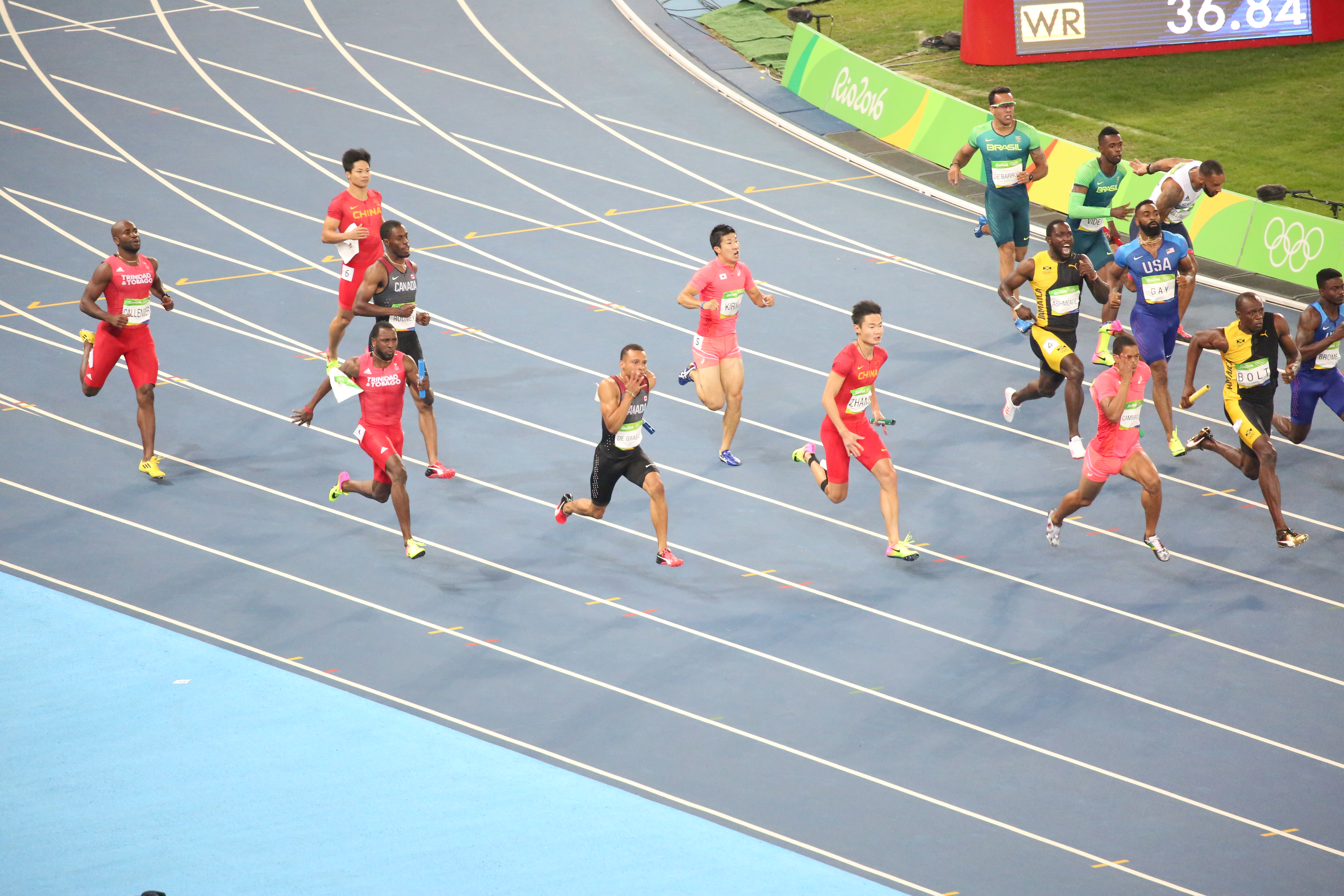 Equipe Canada - athletisme - Andre De Grasse - Rio 2016
