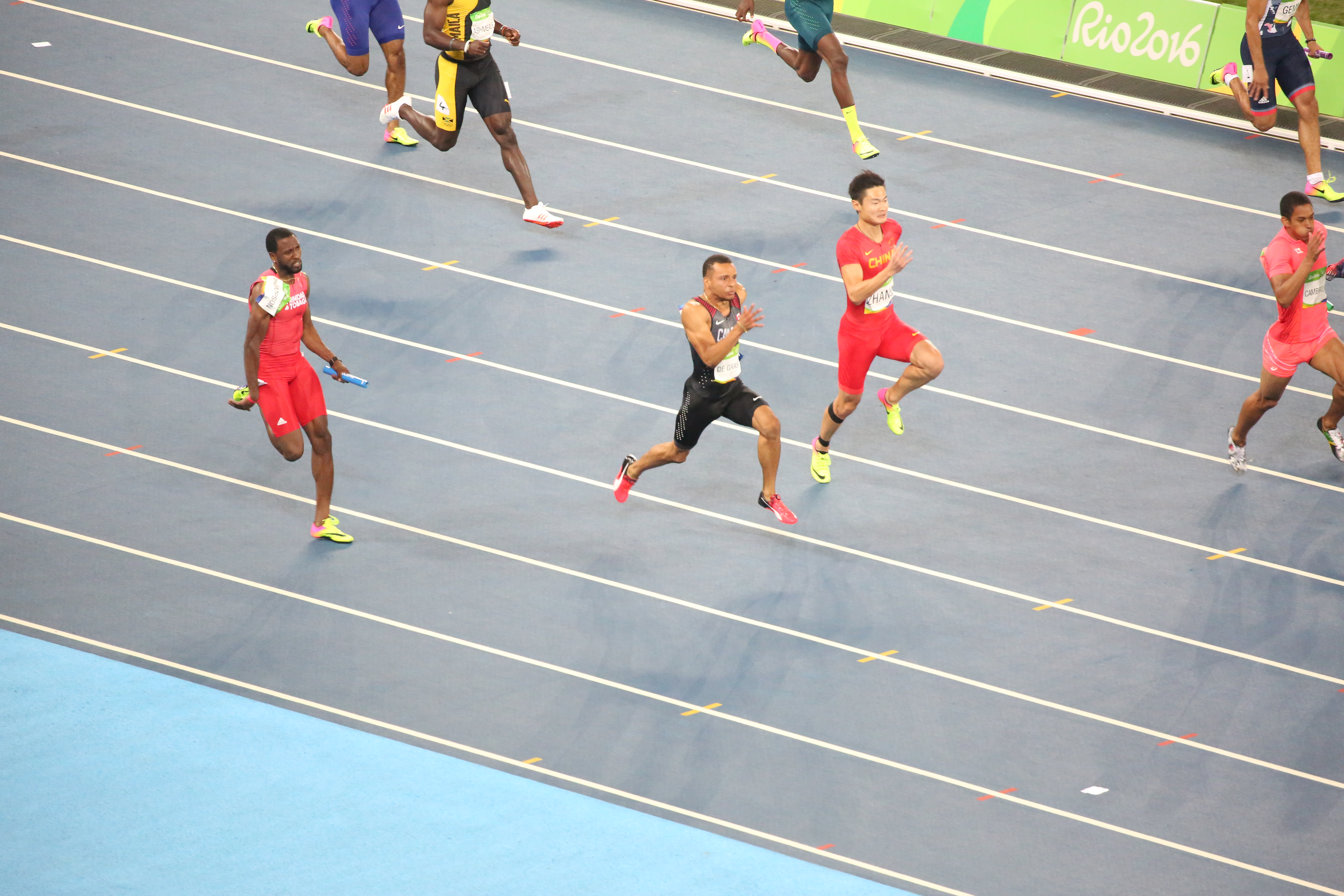 Equipe Canada - athletisme - Andre De Grasse - Rio 2016