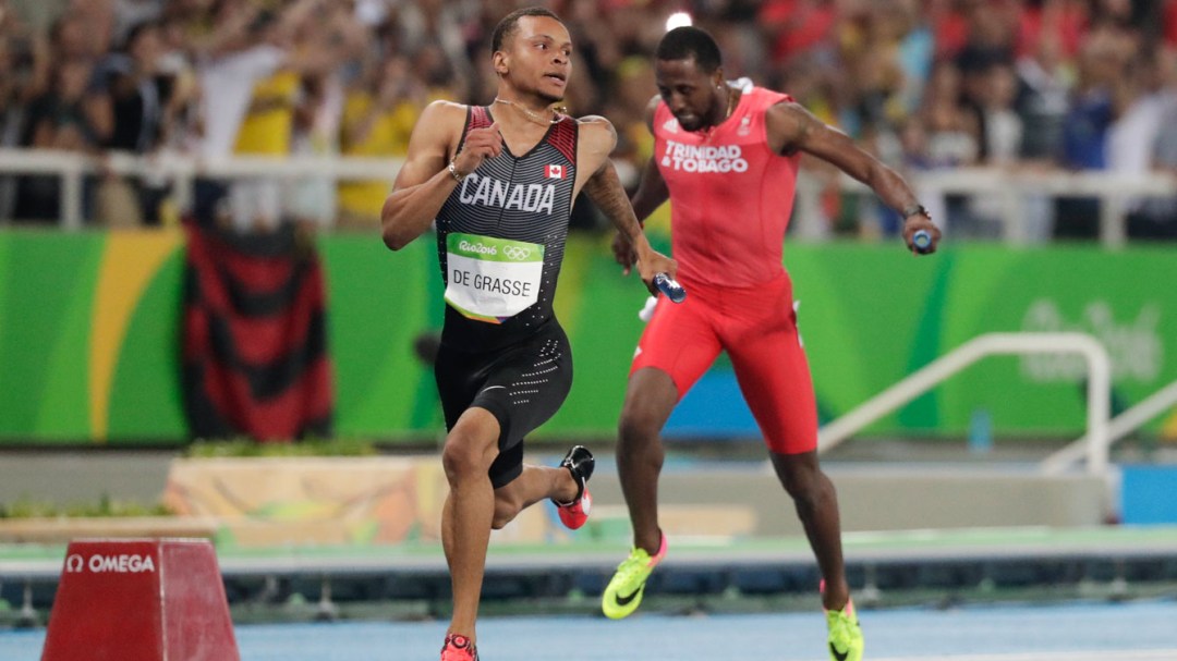 Equipe Canada - athletisme - Andre De Grasse - Rio 2016