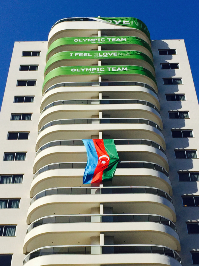 "I feel love Slovenia" est le slogan de l'équipe slovaque.