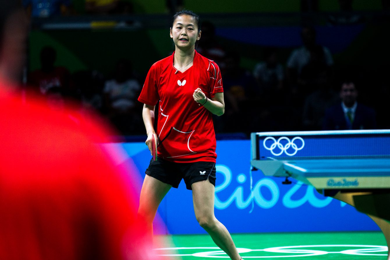 Equipe Canada - tennis de table - mo zhang - Rio 2016