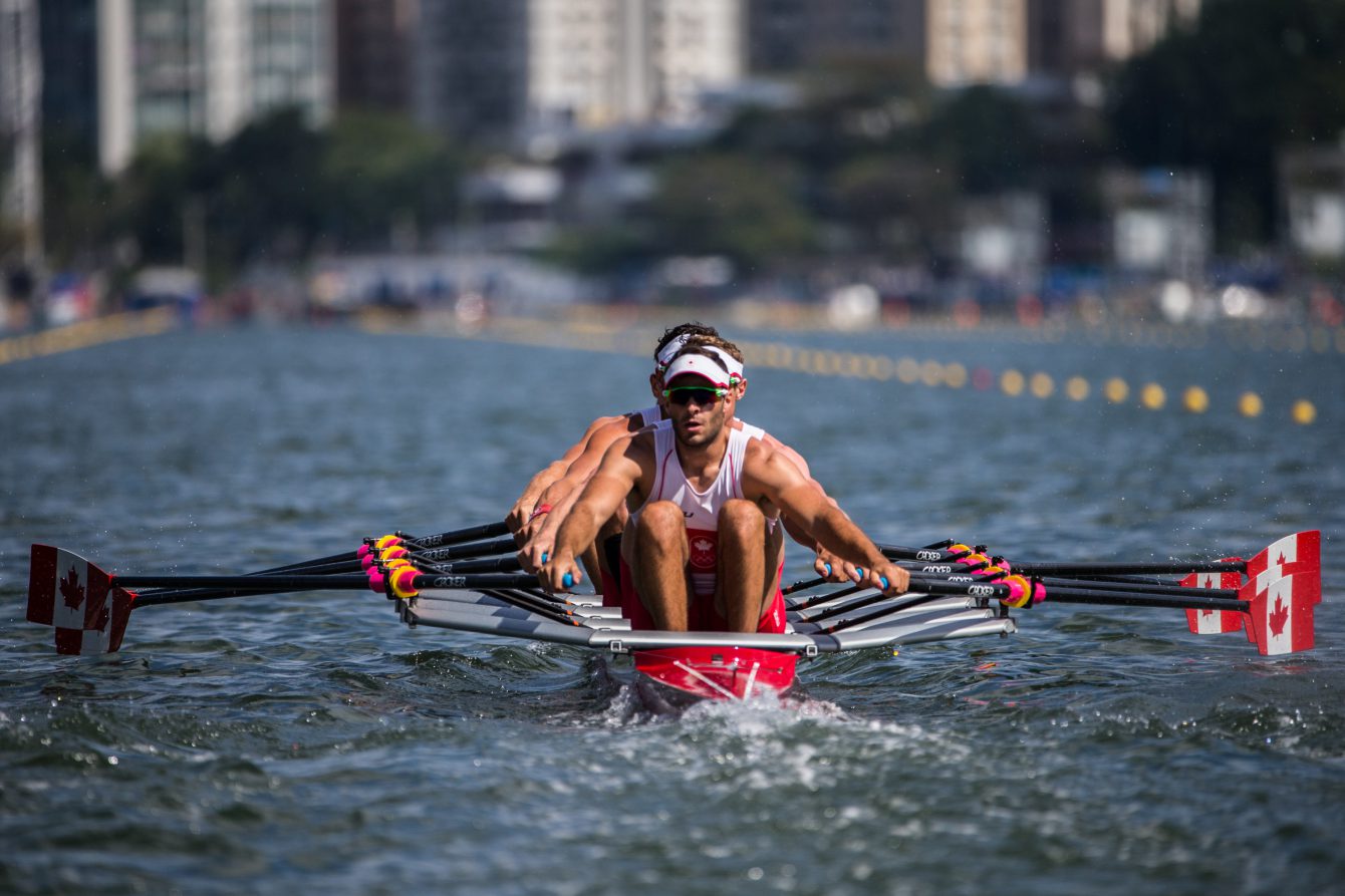 Quatre de Couple Homme, Rio 2016. 11 août 2016 Photo du COC/David Jackson