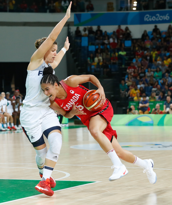 Equipe Canada - basketball - Kia Nurse - Rio 2016