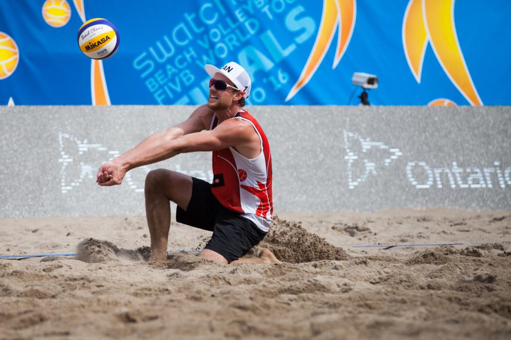 Schalk aux finales World Tour Swatch FIVB de Toronto (Photo/Thoas Skrlj)