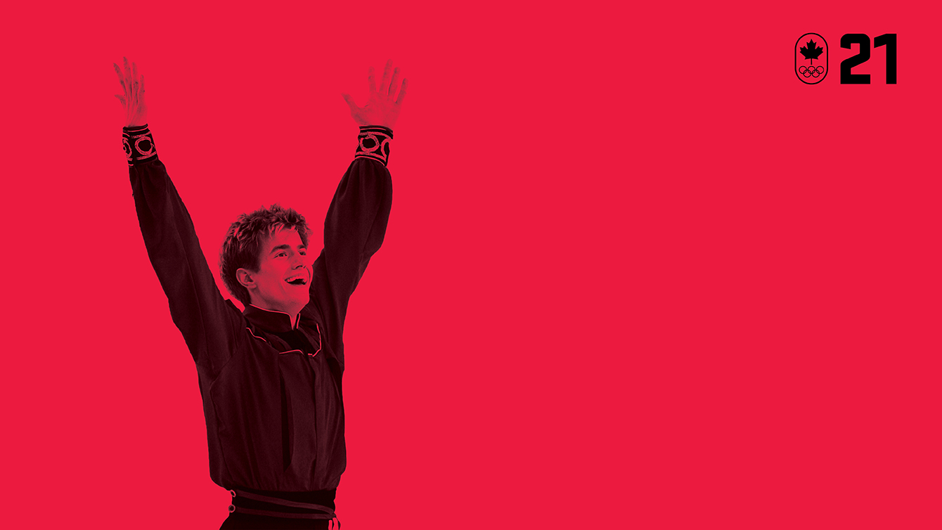 6e après le programme court, les chances de podium de Jeffrey Buttle étaient minces à Turin 2006. Contre toute attente, il a livré le deuxième meilleur programme libre de la compétition pour décrocher le bronze, le plaçant parmi les grands patineurs artistiques masculins du Canada. SOIS DÉTERMINÉ.