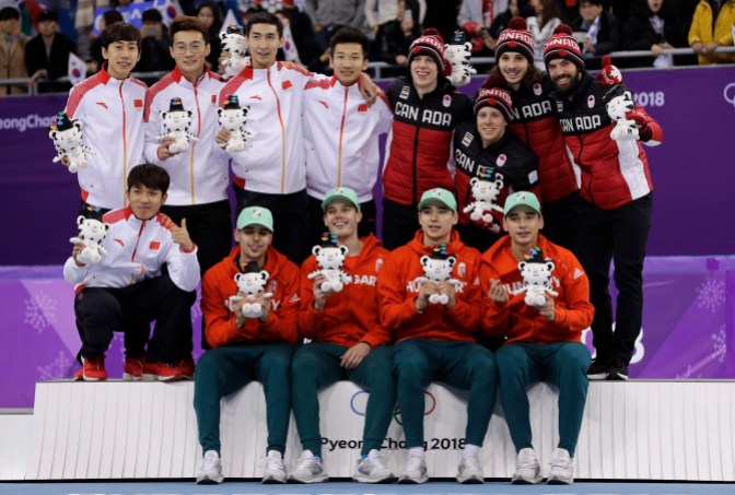 Pyeongchang Olympics Short Track Speed Skating Men AP Photo/David J. Phillip
