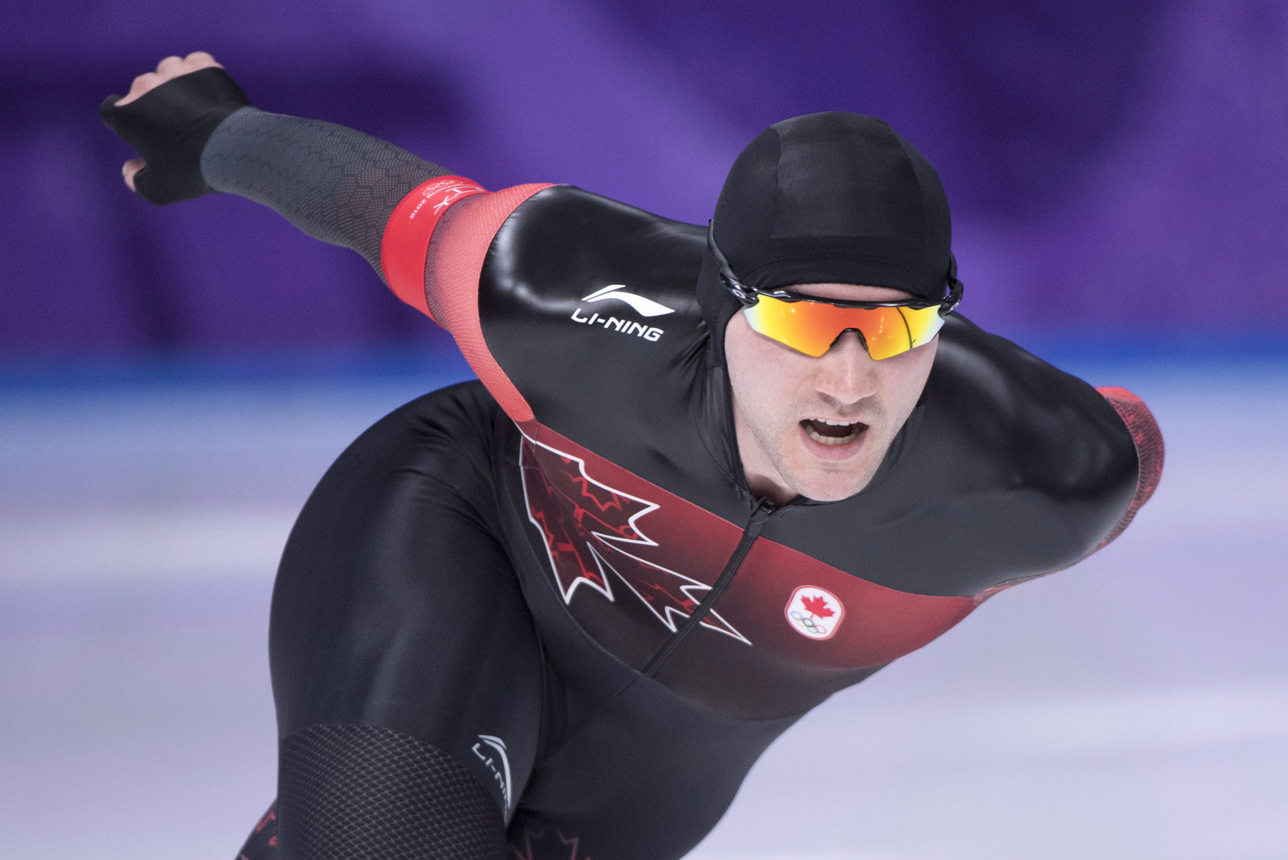 Equipe Canada-Patinage de vitesse sur longue piste-Vincent De Haitre-pyeongchang 2018