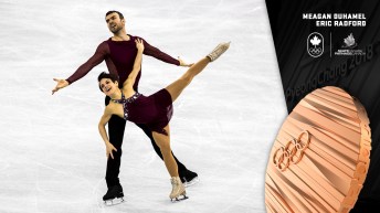 Meagan Duhamel et Eric Radford - Médaille de bronze - PyeongChang 2018 - Équipe Canada