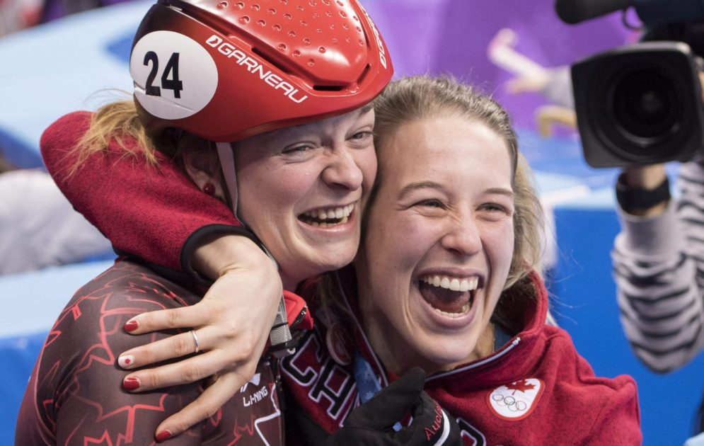 Kim Boutin et Marianne St-Gelais célèbrent à PyeongChang 2018