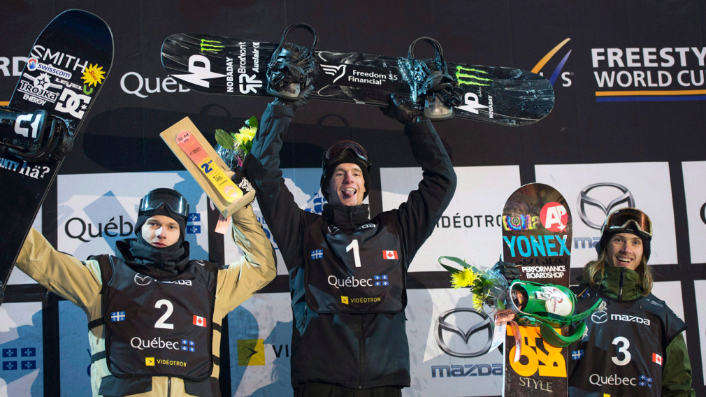 Max Parrot - Équipe Canada - Coupe du Monde de Big Air à Québec