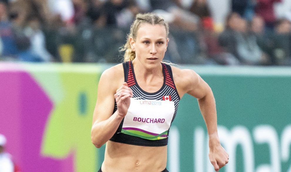 Maïté Bouchard à la course