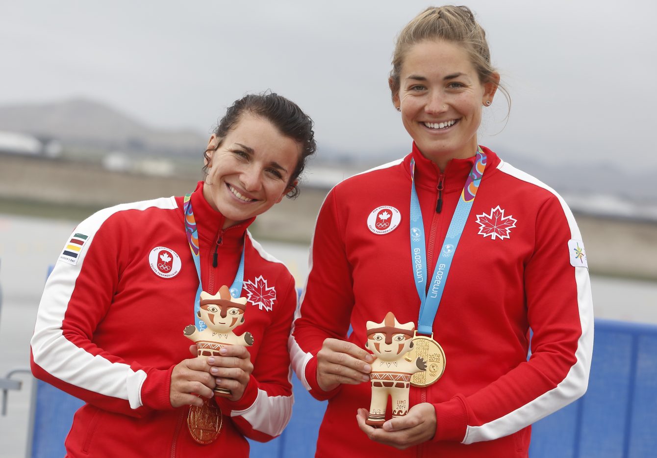 Andréanne Langlois et Alanna Bray-Lougheed à Lima 2019