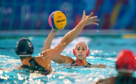 Équipe Canada Joelle Bekhazi Lima 2019 Des joueurs de water-polo à Lima 2019
