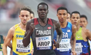 Marco Arop mène le peloton