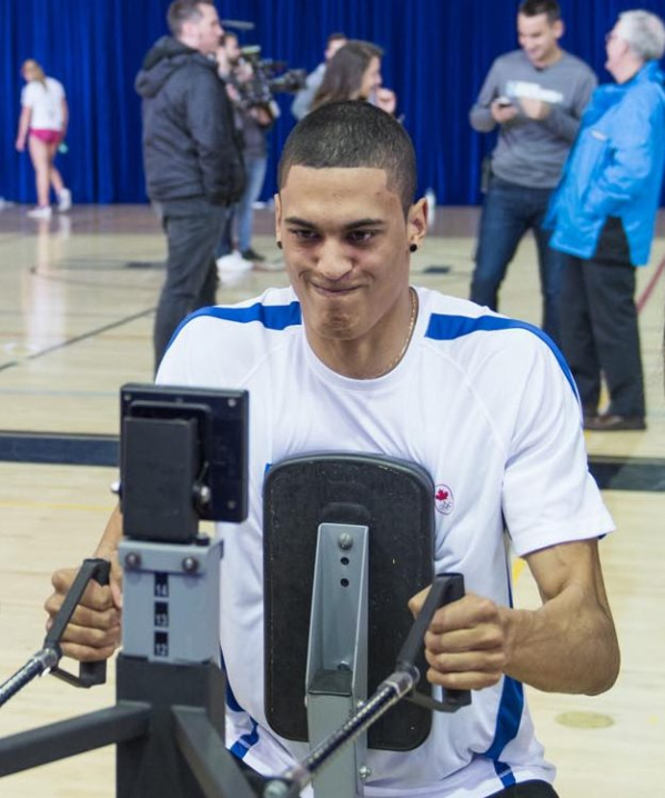 Pierce Lepage participe au Camp des recrues RBC