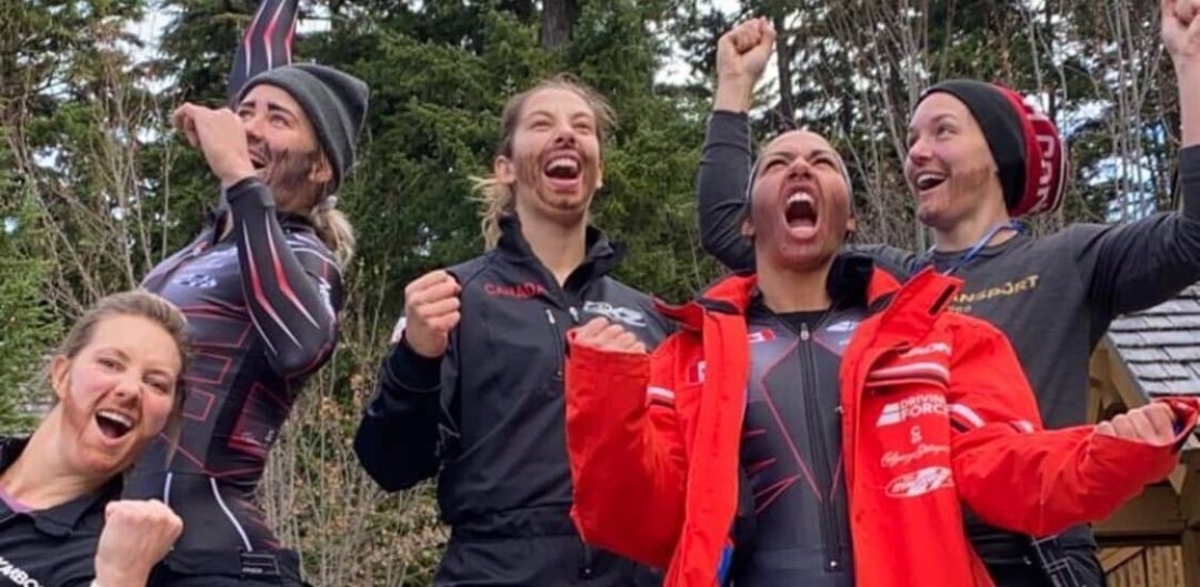 L'équipe féminine de Bobsleigh se déguise en team Kripps