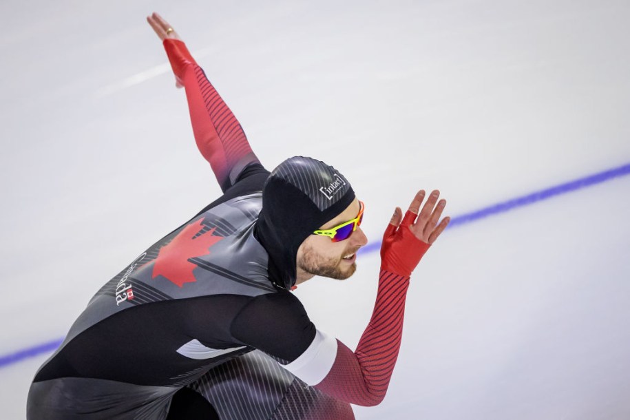 Laurent Dubreuil en pleine course