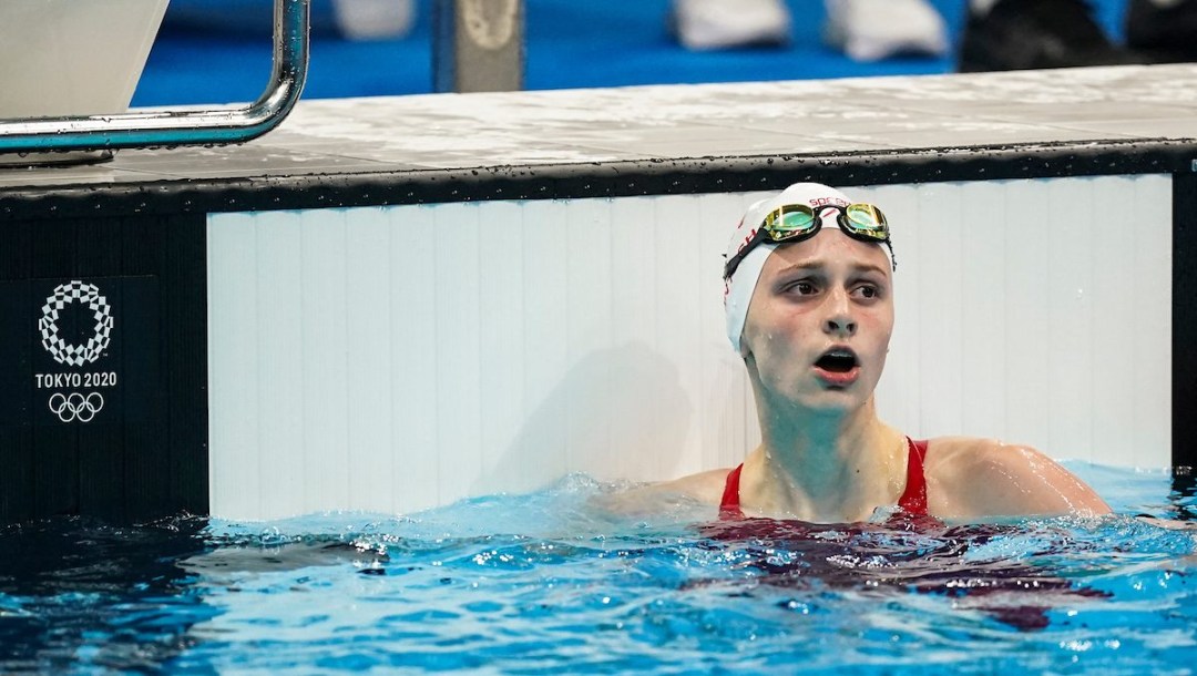 Summer McIntosh après une course.