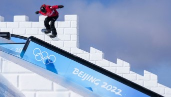 Mark McMorris à l'entraînement