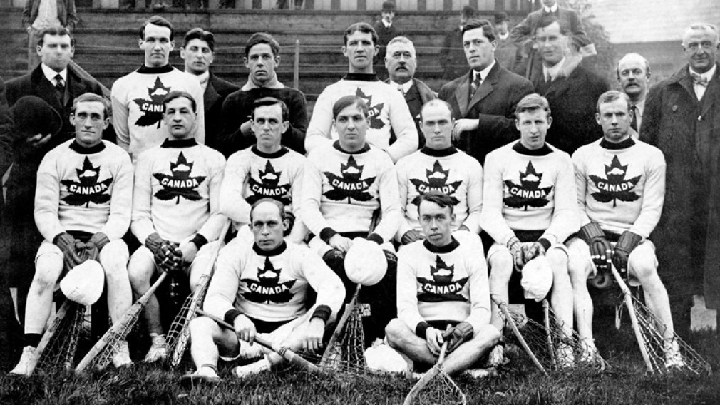 Canada's 1908 men's lacrosse team