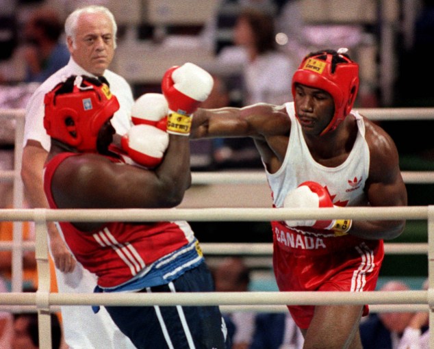 Lennox Lewis (right) Lennox Lewis. Photo: CP