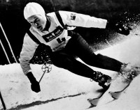 Lucile Wheeler mid race