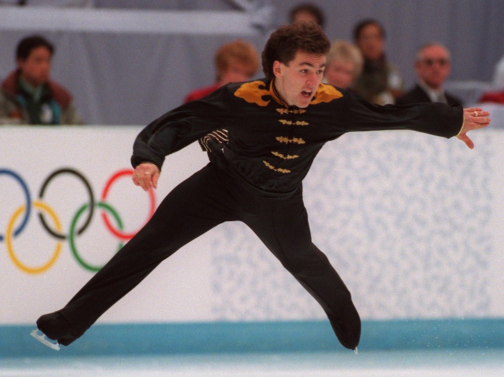 Elvis Stojko skating