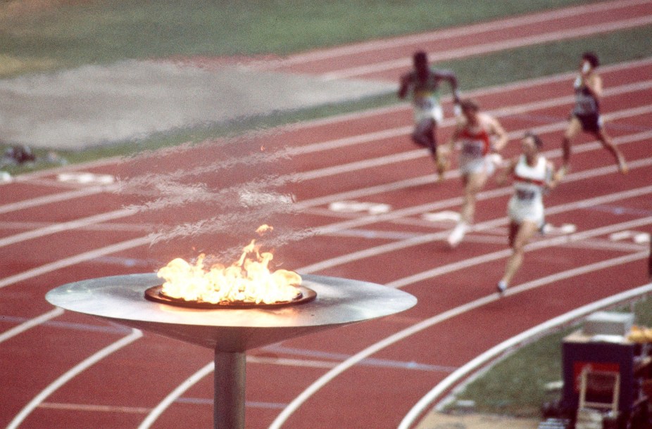 Montreal 1976 torch