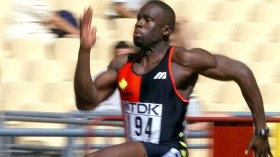 Surin sprinting