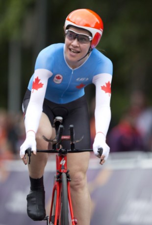 Clara Hughes CP Photo by Frank Gunn