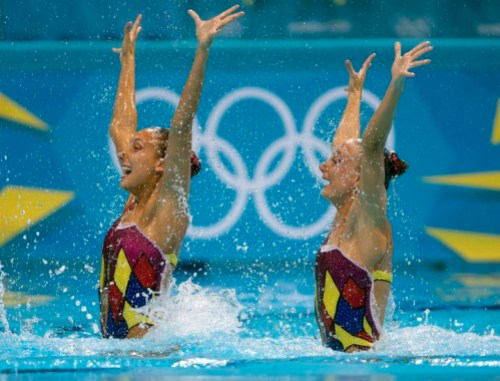 Marie-Pier Boudrreau Gagnon, Elise Marcotte CP Photo by Ryan Remiorz