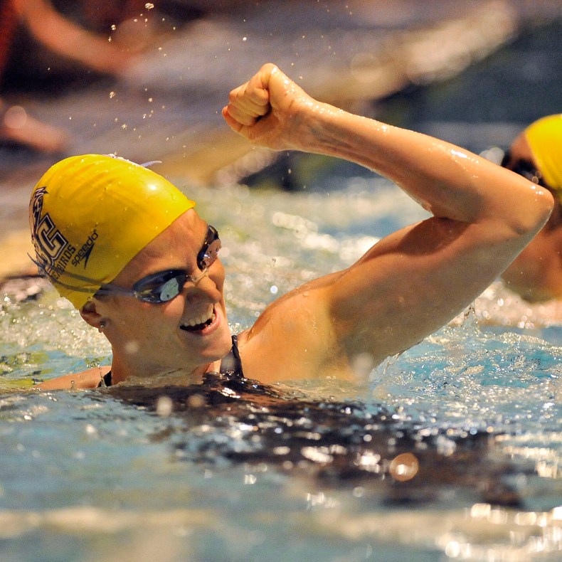 UBC CIS SWIM Annamay Pierse PHOTO: Rich Lam UBC Thunderbirds