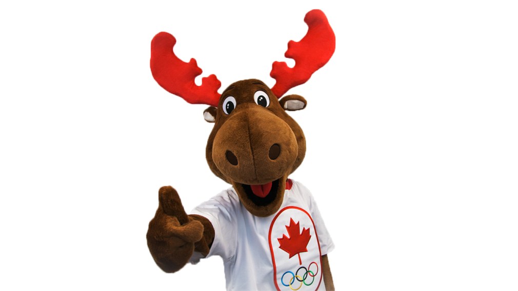 Komak the Canadian Olympic Team mascot