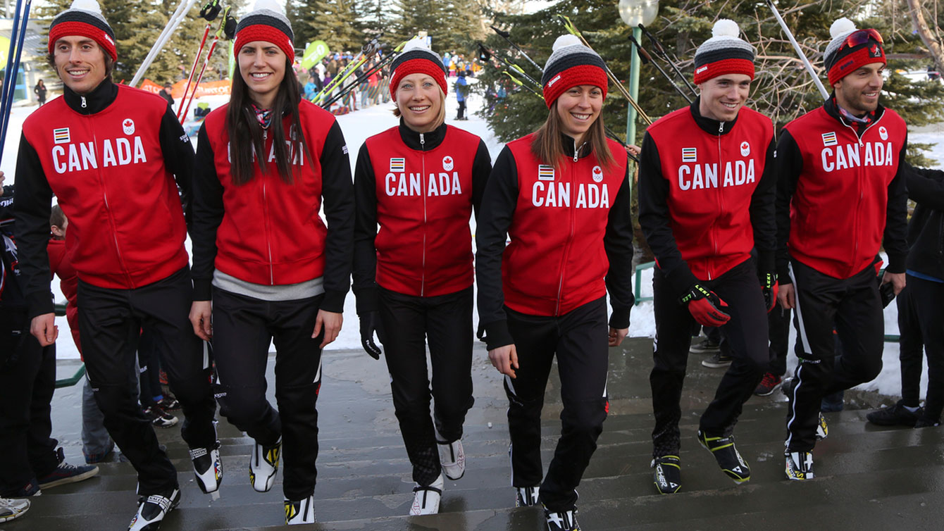 Biathlon Team for Sochi 2014.