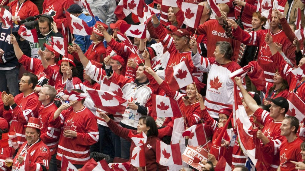 Spreading Valentine’s Day love to Team Canada fans