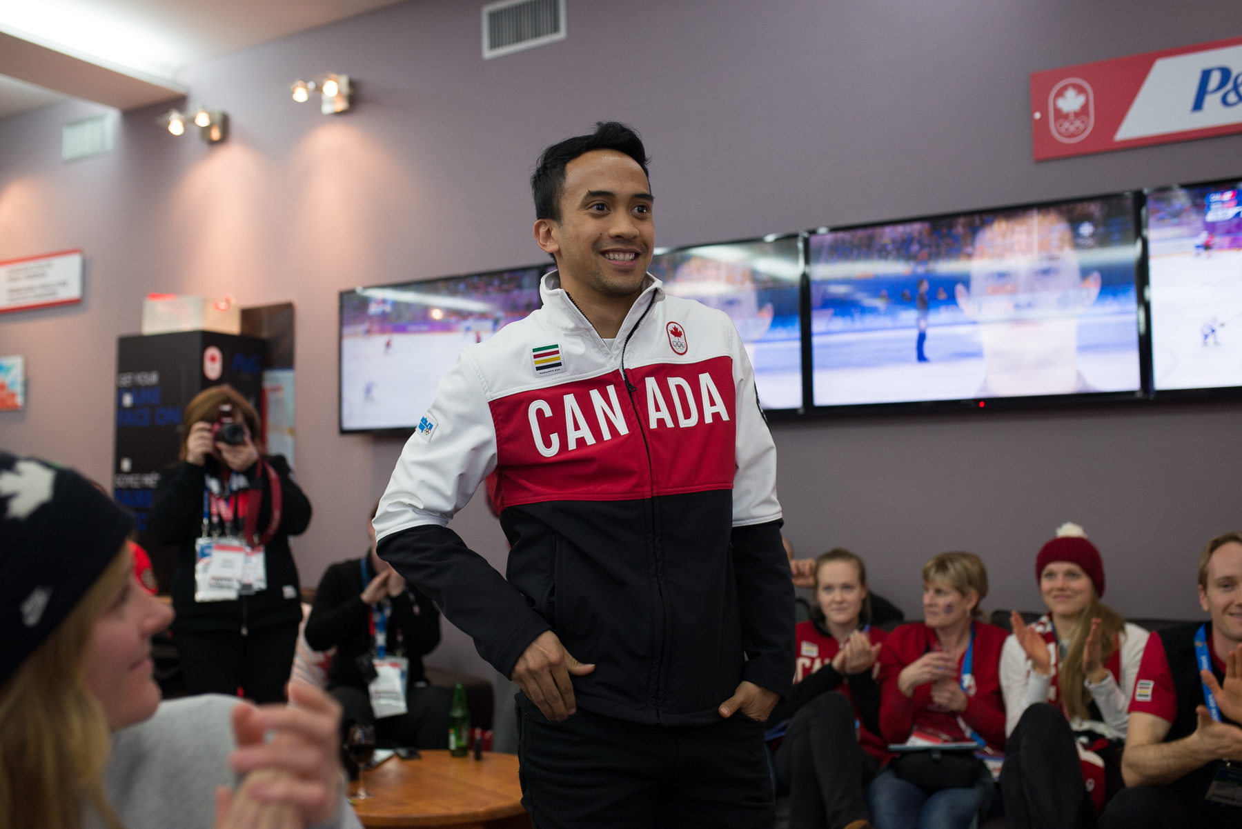 Canada Olympic House - Medal Celebration