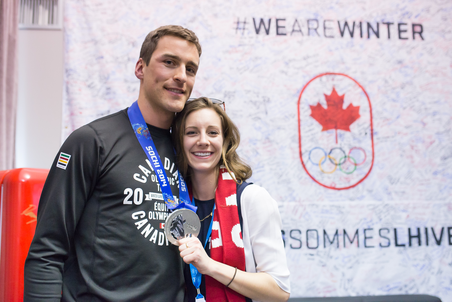Canada Olympic House - Medal Celebration