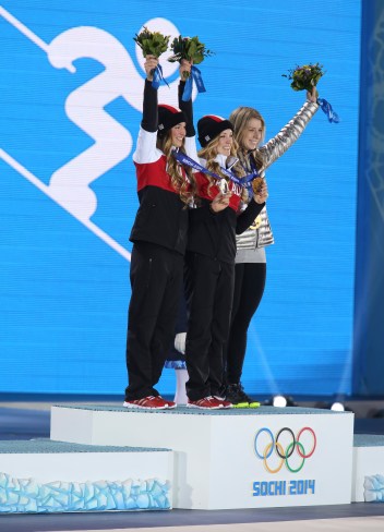 Team Canada on the podium