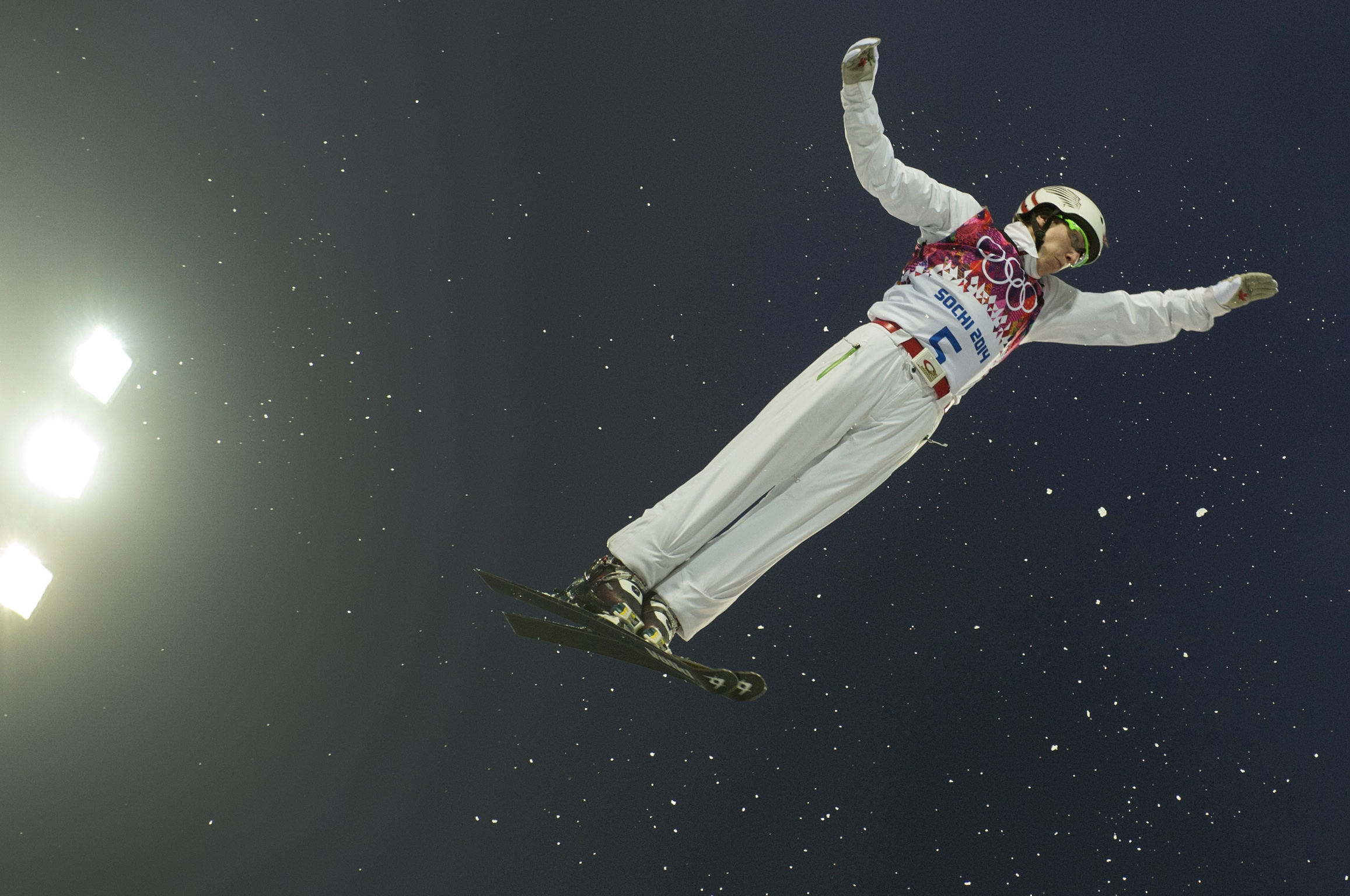 Travis Gerrits competing