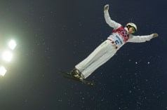 Travis Gerrits competing