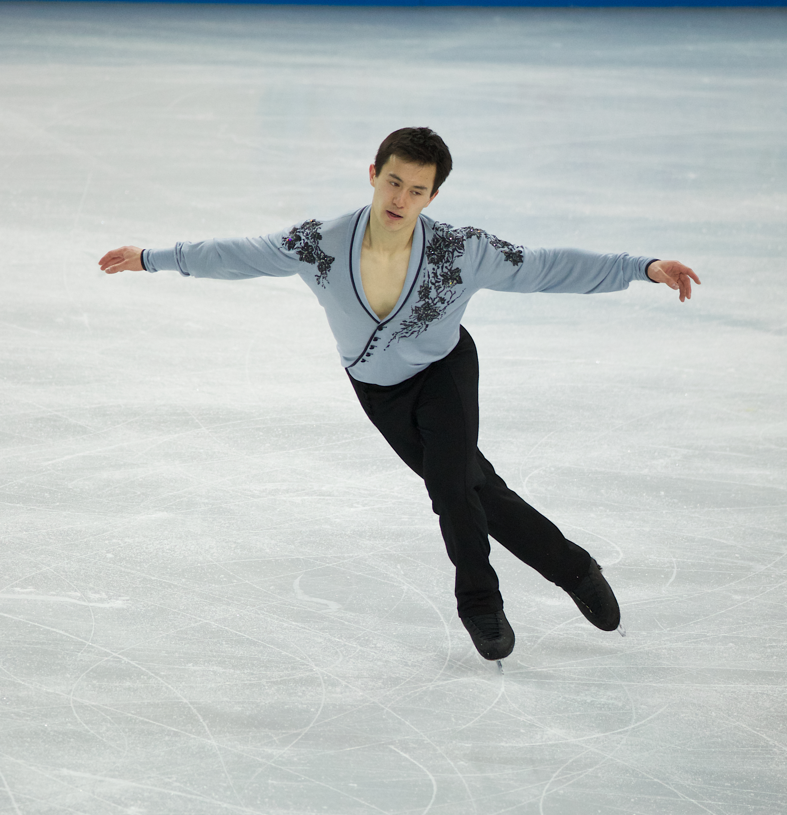 Patrick Chan competing in Figure Skating - Mens Long Program