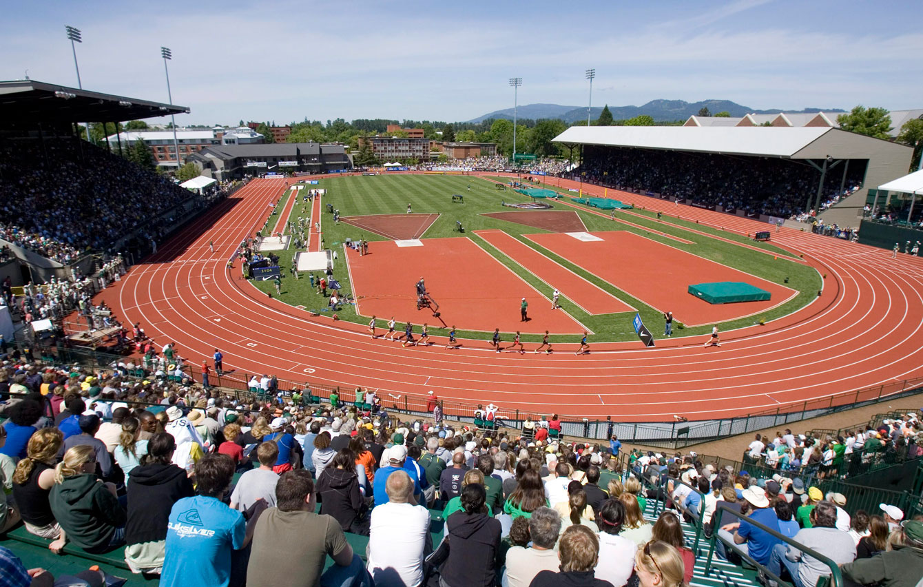 Hayward Field at the University of Oregon. Photo: CP