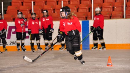 Teck Hockey drills Nestled in the snow-capped Rocky Mountains, Trail, BC is a hockey hotbed.