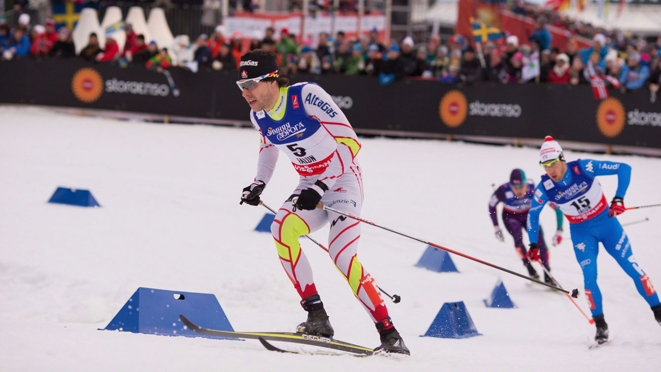 Alex Harvey in cross-country action.