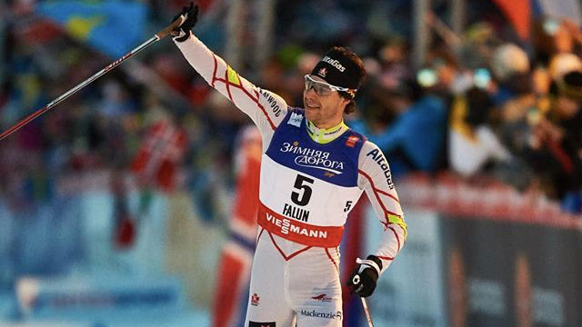 Alex Harvey at Falun 2015 (World Championships), photo via Cross Country Canada/Nordic Focus.
