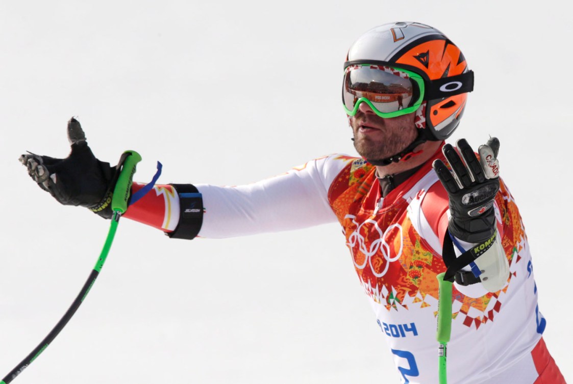 Jan Hudec upon learning he may have ended Canada's 20-year Olympic alpine medal drought.