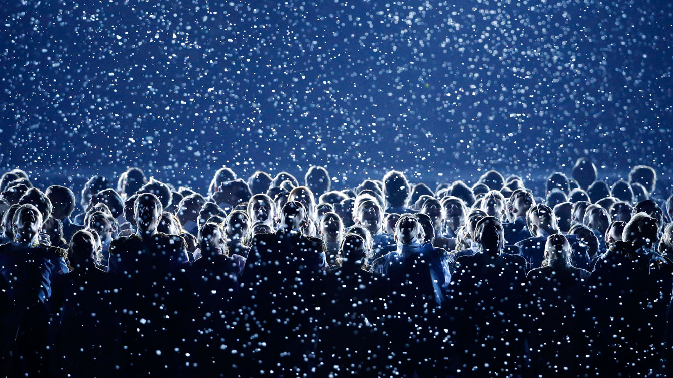 Fans were treated to a spectacular Opening Ceremony at Sochi 2014.