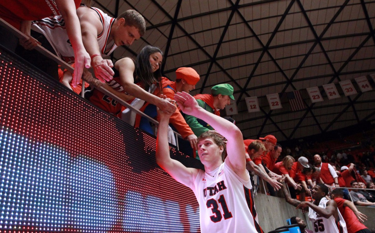 Centre Dallin Bachynski  helped Utah to a berth in the fourth round. (Photo: Canadian Press)