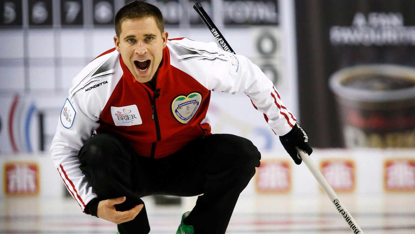 John Morris at 2015 Brier.